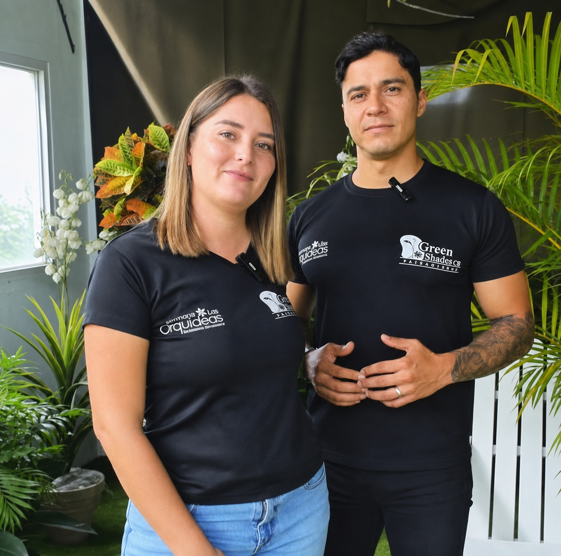 María José Coto y Juan Ignacio Quesada, fundadores de Green Shades CR