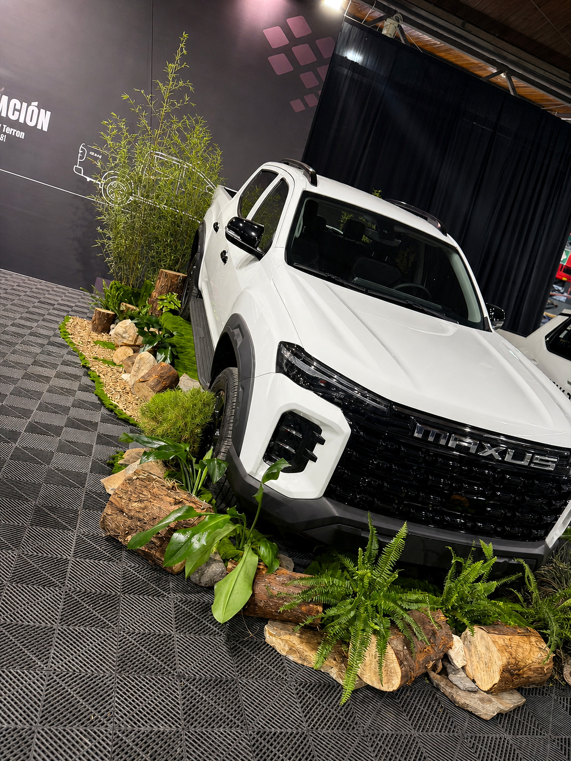 Montaje con plantas para evento realizado por Green Shades — fotografía 2