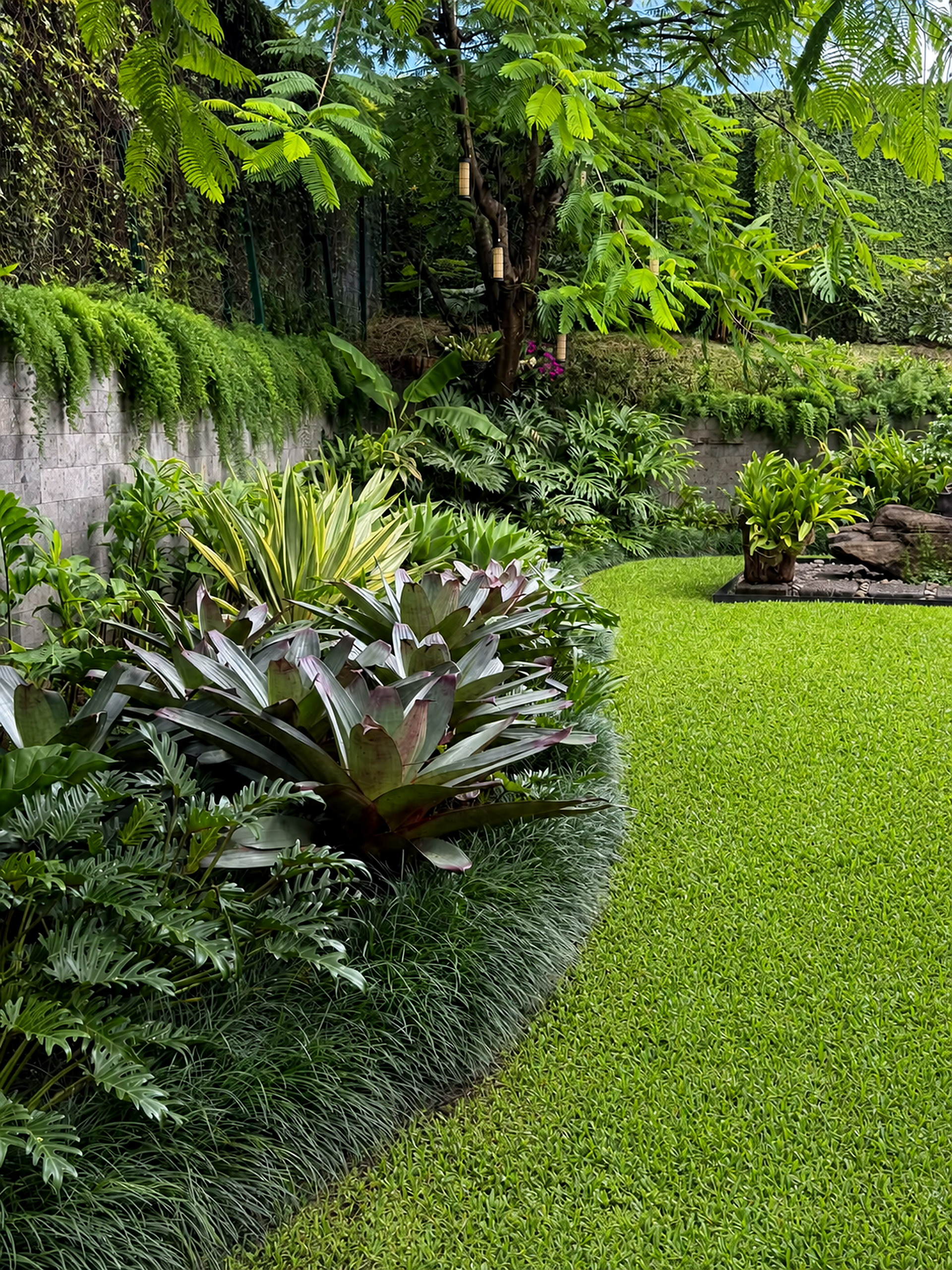 Proyecto real de diseño y paisajismo realizado por Green Shades — fotografía 3